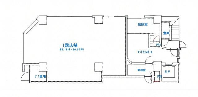 【福岡市・天神駅徒歩6分】福岡市空港線　2026年新築×1フロア1テナント！カフェ・ケーキ店向け